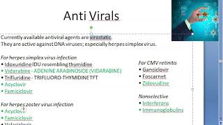 Ophthalmology 455 Anti Viral Drugs Virus Treatment Therapy Medication Against eye Virostatic [upl. by Isdnil158]