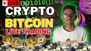 Bitcoin Live Trading  Ethereum Live Trading  Crypto Live Trading trading livetrading [upl. by Rafat]