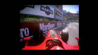 Schumacher pretending to crash and stall Monaco 2006 [upl. by Wasson207]