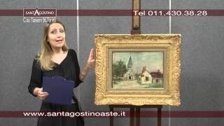 UTRILLO MAURICE  Asta 118  Lotto 222 [upl. by Badr222]