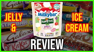 Milkybar Rowntrees Jelly amp Ice Cream Review [upl. by Millham]