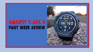 AMAZFIT TRex 3 Мои мысли после недели использования [upl. by Jeroma]