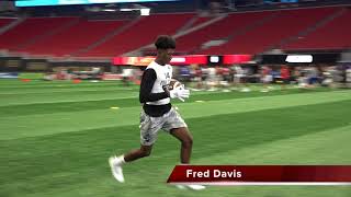 DB Drills Rivals Camp Series Five Star Atlanta 2018 [upl. by Goldy]