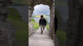 Urquhart Castle beside Loch Ness  Inverness [upl. by Eibrad]