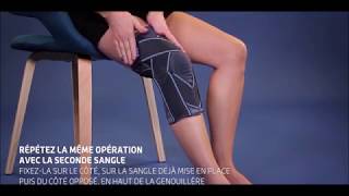 Thuasne  Genouillère ligamentaire Ligastrap Genu  Mise en place [upl. by Derinna774]