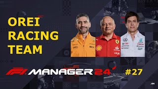 F1 Manager 24  ORei Racing Team 27  T2  Vemos la dura realidad deportiva en Bahrain [upl. by Treve]