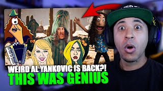 HES BACK  quotWeird Alquot Yankovic  Polkamania Official Music Video Reaction [upl. by Cecilio761]