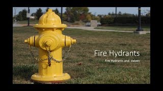 Water Distribution  Hydrant Installation and Types of Fire Hydrants [upl. by Durham]