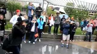 Cutest Flash Mob Proposal Ever When He Starts to Dance Youll Cry [upl. by Richers905]