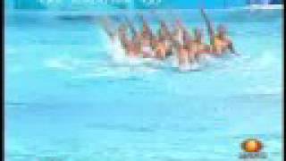 synchronized swimming JAPAN team free 2004 [upl. by Urial]