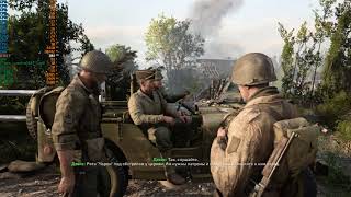 X5670 441  1080TI Call of Duty WWII 1080р Max settings gameplay fps test [upl. by Bess]