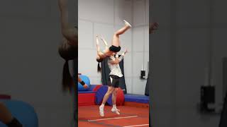 This skill will forever be the best cheerleading stunt you see [upl. by Giverin948]