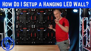 How Do I Setup a Hanging LED Wall [upl. by Noek]