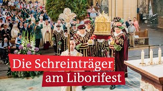 Liborifest in Paderborn Die Schreinträger des LiboriSchreins [upl. by Venditti]