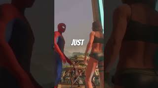 SpiderMan Uses Symbiote Suit For Rizz shorts marvelsavengers spiderman [upl. by Enneiviv]