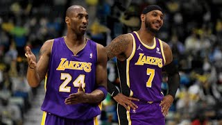 Carmelo Anthony Said Lakers Traded For Him In 2011 Kobe Bryant amp Carmelo Anthony Team Up [upl. by Aciria]