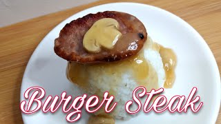 Easy Burger Steak [upl. by Avi424]