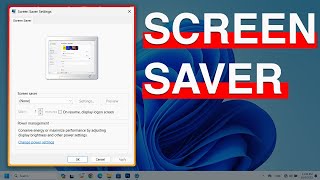 How to Set a Cool Screensaver in Windows 11 2023 [upl. by Reine645]