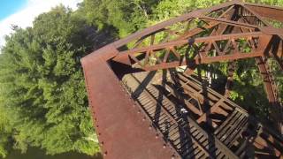 Harvard Ma Bridge Jump 68 Foot Gainer [upl. by Kiyohara]