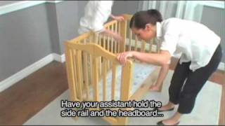 Delta Portable Crib Assembly Instructions [upl. by Brittaney]