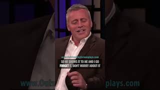 Matt LeBlanc was BROKE before Friends [upl. by Lirbij]