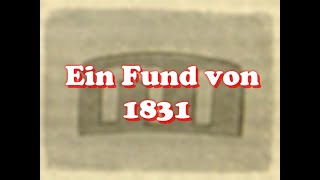 Ein interessanter Fund aus dem Jahr 183031 Meine Sache  Folge 81 [upl. by Ecirum]