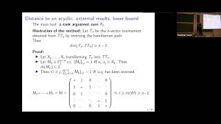 Clément Rambaud  Inversions in oriented graphs [upl. by Aydidey322]