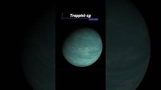 TRAPPIST1 shorts exoplanetas trappist astronomia [upl. by Hayilaa]