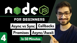 Async Programming  Callbacks  Promises  Async Await  Nodejs Tutorial for Beginners 4 [upl. by Eppesuig88]