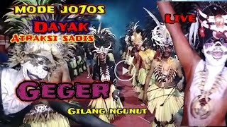 🔴 Live Dayak janur kuning atraksi sadis mengerikan carnival Gilang ngunut [upl. by Papert]