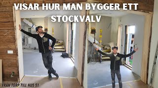 Från torp till hus 51Visar hur man bygger ett stockvalv [upl. by Sivi]