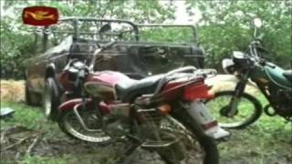 Vehicle of a LTTE leader attacked Wanni Operation 26 th of November 2008 [upl. by Anirehs77]