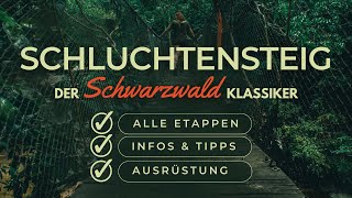 Der Schluchtensteig  eine Wanderung quer durch den Naturpark Südschwarzwald [upl. by Fabriane]