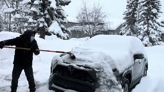 Heavy Snow Storm in Anchorage Alaska lifeinalaska [upl. by Fernald486]