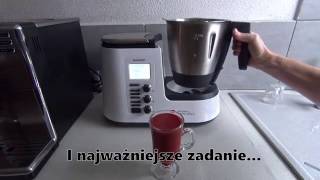 Monsieur Cuisine plus  Słodki koktajl na bazie soku z buraków [upl. by Siva]