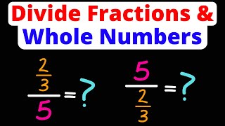 Simplify Complex Fractions  Dividing Fractions amp Whole Numbers  Eat Pi [upl. by Glennie304]