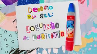 Desafio Cola Gel Labirinto [upl. by Carolynn]