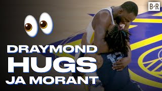 Draymond Green Grabs Ja Morant To Prevent Injury 😳 [upl. by Thea]