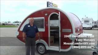 SOLD Used Tear Drop Travel Trailer 2007 Dutchmen Tab [upl. by Conni275]