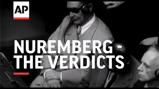 NUREMBERG  THE VERDICTS  Nuremberg Trial [upl. by Miles]