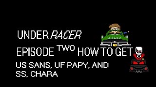 UNDERRACER CODES FOR ALL AU RACERS  A RUINED SHORT [upl. by Blackington493]