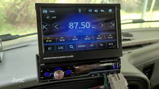 PLZ 108 Single Din Car Radio Stereo [upl. by Semreh]