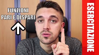 ESERCITAZIONE Funzioni pari e dispari [upl. by Marra]