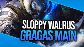 Sloppy Walrus quotINSANE GRAGAS MAINquot Montage  Best Gragas Plays [upl. by Anatniuq742]