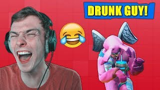 FOUND Funny Drunk Guy On Fortnite [upl. by Naujad]