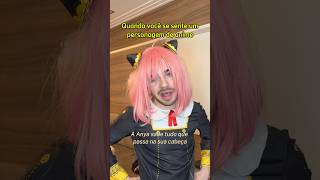 QUANDO VOCÊ SE SENTE UM PERSONAGEM DE ANIME Shorts [upl. by Nyroc]