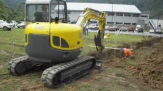 Wacker Neuson 50z3 Compact Excavator [upl. by Ydda]