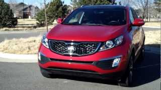 Real First Impressions Video 2013 Kia Sportage SX AWD Turbo [upl. by Doty575]