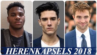 Trendy kapsels mannen 2018 [upl. by Einolem]