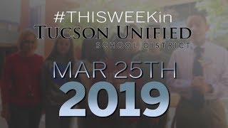 TUSD1  Video Newsletter March 25 2019  Gridley Middle School [upl. by Ydissahc]